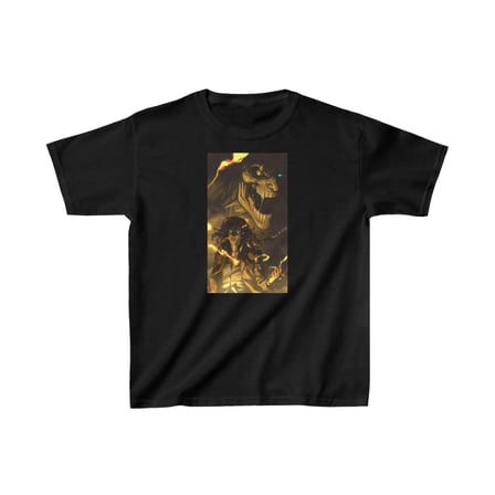 Baskılı T-Shirt - Siyah