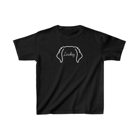 Baskılı T-Shirt - Siyah