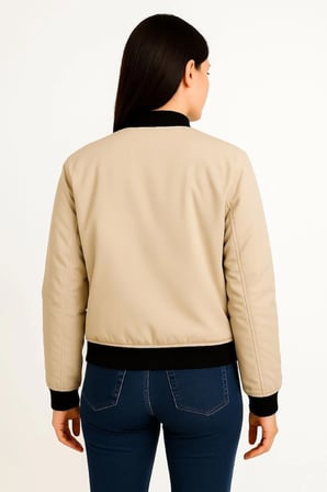 Bomber Mont Ceket - bej
