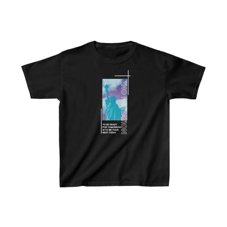 Baskılı T-Shirt - Siyah