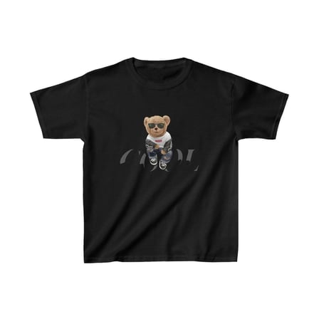 Baskılı T-Shirt - Siyah