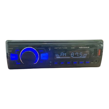 Navigold DS 482 Bluetooth'lu Usb / SD / MMC / Fm Destekli Oto Teyp - 7 Renk Işıklı MP3 Çalar