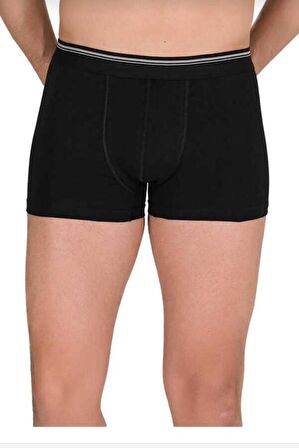 BERRAK 1097 ERKEK LİKRALI DÜZ BOXER 6 ADET