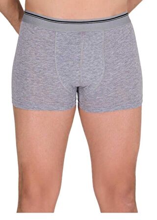 BERRAK 1097 ERKEK LİKRALI DÜZ BOXER 6 ADET