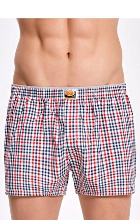 İLKE 02 ERKEK POPLİN BOXER 6 ADET