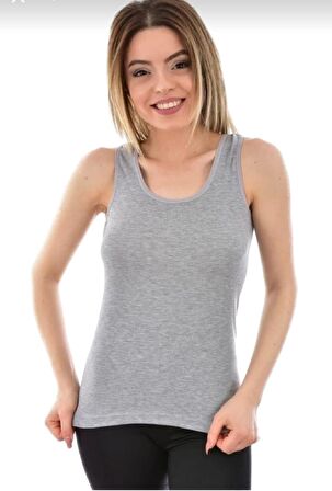 TUTKU 0136 Kadın RİBANA KALIN ASKILI ATLET 12 ADET