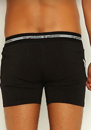  116 ERKEK SİYAH COMFORT MODAL BOXER 6 ADET