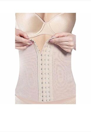 ELİT LİFE 886 ( K-09 ) Kadın AGRAFLI BEL İNCELTEN KORSE TEKLİ