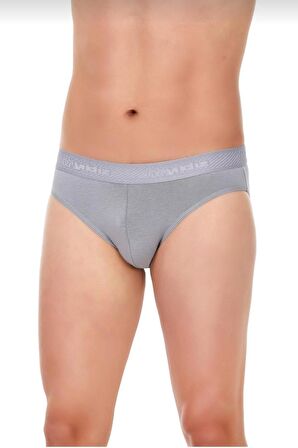  67 ERKEK GRİ MODAL KEMERLİ SLİP 10 ADET