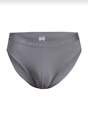  67 ERKEK GRİ MODAL KEMERLİ SLİP 10 ADET