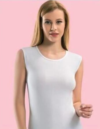 KOTA 6006 Kadın KOLSUZ BODY 6 ADET