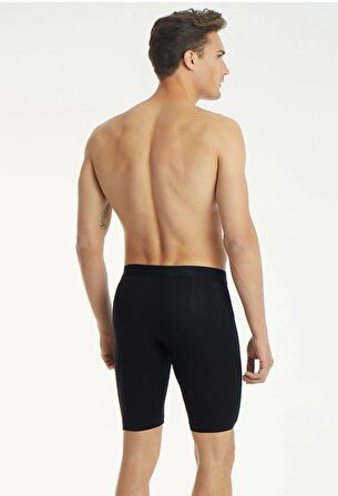 TUTKU ELİT 1253 ERKEK ELASTAN LİKRALI UZUN BOXER 12 ADET