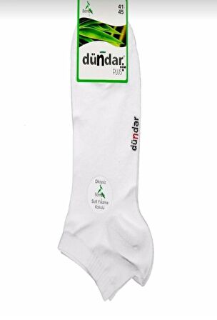 DÜNDAR PLUS 4605 ERKEK BAMBU PATİK ÇORAP 6 ADET