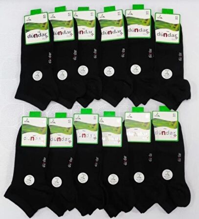 DÜNDAR PLUS 4605 ERKEK BAMBU PATİK ÇORAP 12 ADET