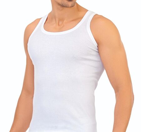 TUTKU 0102 ERKEK RİBANA ASKILI ATLET 6 ADET