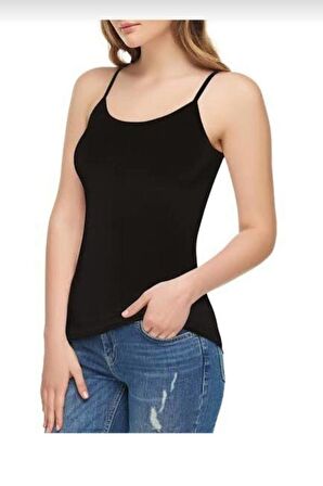 TUTKU ELİT 2001 Kadın MODAL ELASTAN İP ASKILI ATLET 12 ADET