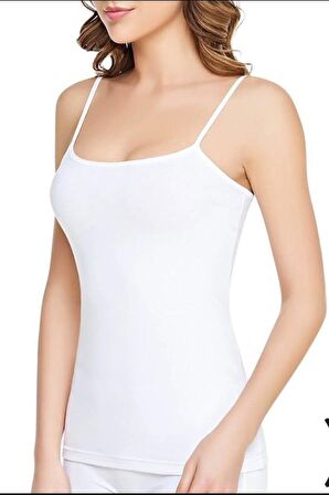 TUTKU 0146 Kadın ELASTAN İP ASKILI ATLET 3 ADET