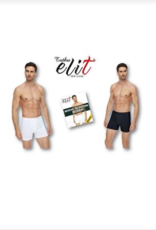 TUTKU ELİT 1251 ERKEK MODAL ELASTAN BOXER 6 ADET