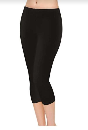 TUTKU ELİT 2102 Kadın MODAL ELASTAN KAPRİ TAYT 3 ADET