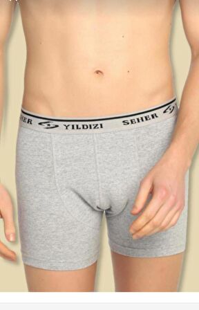 SEHER I 0060 ERKEK LİKRALI BOXER TEKLİ