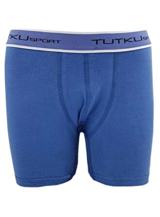 TUTKU 0400 ERKEK ELASTAN SPOR BOXER TEKLİ