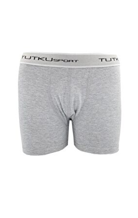 TUTKU 0400 ERKEK ELASTAN SPOR BOXER TEKLİ