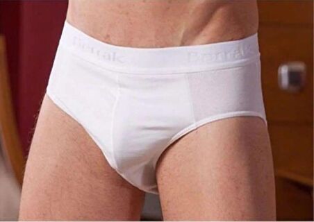 BERRAK 1071 ERKEK KEMERLİ LİKRALI SLİP KÜLOT 6 ADET