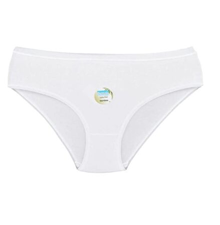 BERRAK 11554 Kadın BAMBU BİKİNİ KÜLOT 12 ADET