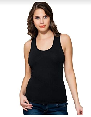  2316 Kadın MODAL SÜPER İNCE GENİŞ ASKILI ATLET 6 ADET