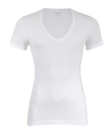  355 ERKEK LİKRALI DERİN V YAKA ATLET 6 ADET