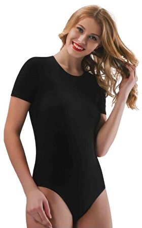 KOTA 6182 BAYAN KISA KOLLU ÇITÇITLI BODY TEKLİ
