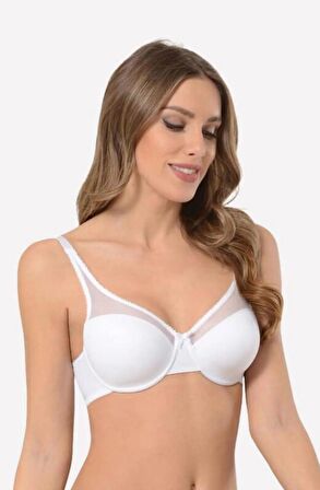 NBB 3412 Kadın DANTELLİ DESTEKSİZ BALENLİ SÜTYEN TEKLİ