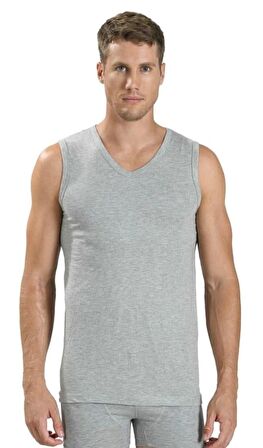 JİBER 115 ERKEK SIFIR KOL V YAKA ATLET 3 ADET