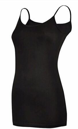  2266 KADIN LİKRALI İP ASKILI UZUN ATLET 6 ADET