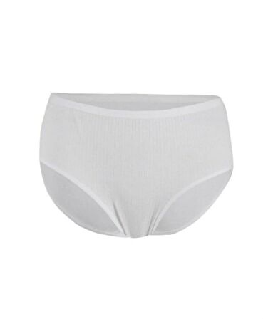  3590 KADIN RİBANA KALPLİ BATO KÜLOT 6 ADET