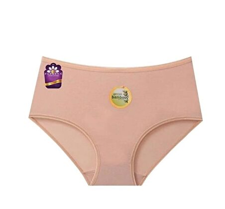 PAPATYA 2572 KADIN YÜKSEK BEL BAMBU KÜLOT 12 ADET