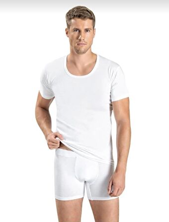 JİBER 103 ERKEK BİSİKLET YAKA FANİLA ATLET 3 ADET