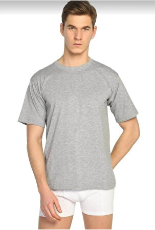  55 ERKEK RİBANA KISA KOL DOKTOR YAKA ATLET FANİLA 12 ADET