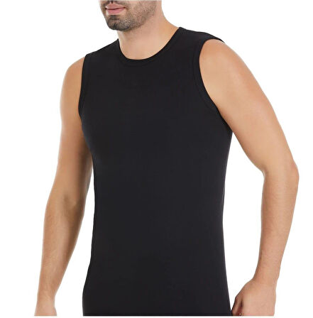  11 ERKEK RİBANA SIFIR KOL BİSİKLET YAKA ATLET 10 ADET