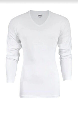  340 ERKEK MODAL V YAKA UZUN KOL ATLET 12 ADET