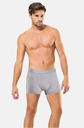 ANIT 1284 ERKEK NEFES ALAN BAMBU BOXER TEKLİ 