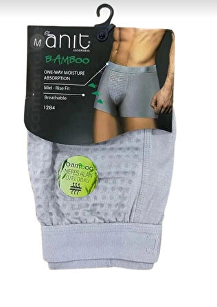 ANIT 1284 ERKEK NEFES ALAN BAMBU BOXER 3 ADET