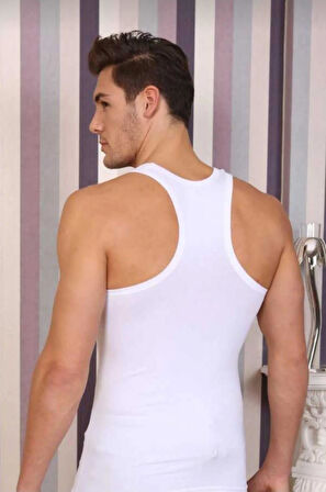 BERRAK 1029 ERKEK SÜPREM LİKRALI SPORCU ATLET 12 ADET