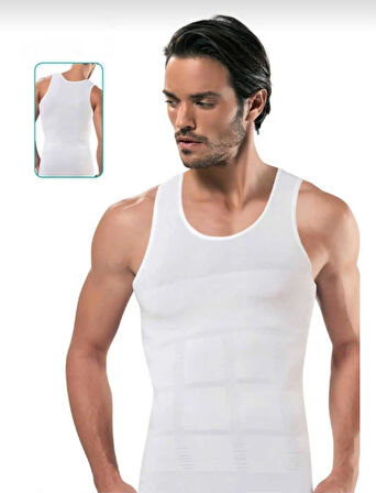 ERDEM 650 ERKEK SEAMLESS KORSE ATLET TEKLİ