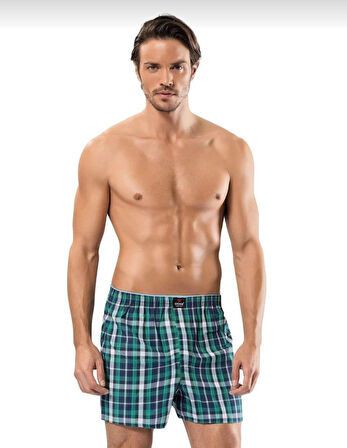 ERDEM 1440 ERKEK DESENLİ POPLİN BOXER 12 ADET