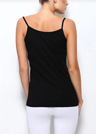  2246 KADIN MODAL SÜPER İNCE İP ASKILI ATLET 6 ADET