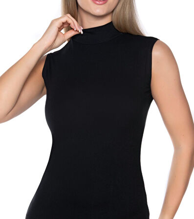  2295 KADIN LİKRALI SIFIR KOL BALIKÇI YAKA ATLET 10 ADET