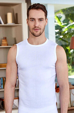 BERRAK 1012 ERKEK RİBANA KOLSUZ ATLET 10 ADET