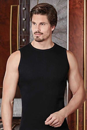 BERRAK 1013 ERKEK RİBANA KOLSUZ ATLET 3 ADET