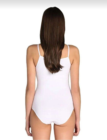 TUTKU ELİT 2004 KADIN MODAL İP ASKILI ÇITÇITLI BODY TEKLİ 
